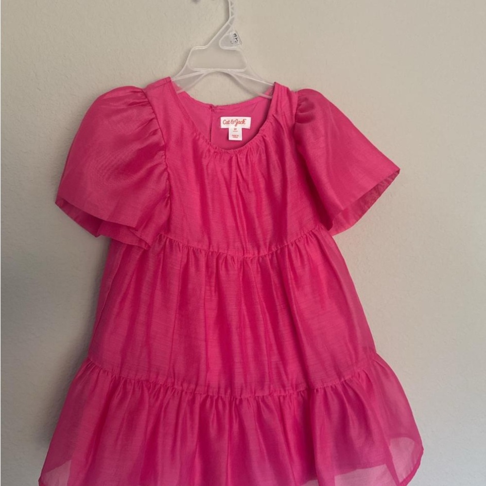 Cat & Jack Vibrant Pink Casual Dress